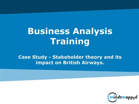 Case Study British Airways Stakeholder Analysis | PPT