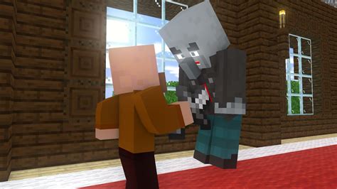 Image result for Alien Being Minecraft Full Animations Villager vs Pillager