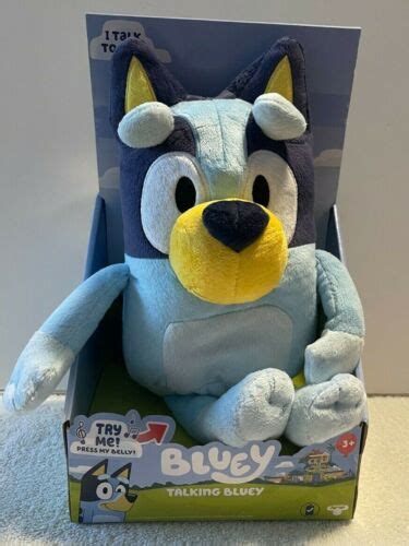 Buy BLUEY TALKING BLUEY PLUSH 13 " Stuffed Animal NEW IN HAND SHIPS ...