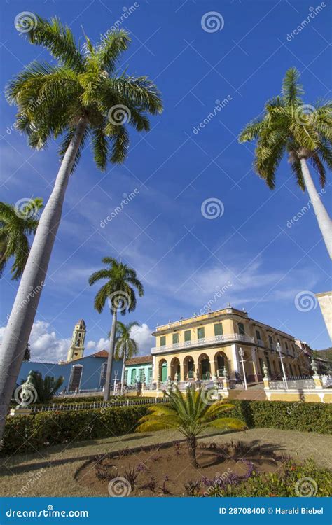 Historic Church in the City of Trinidad, Cuba Stock Photo - Image of ...