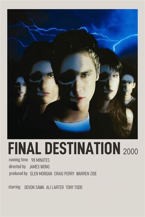 final destination Polaroid poster | Indie movie posters, Film posters ...