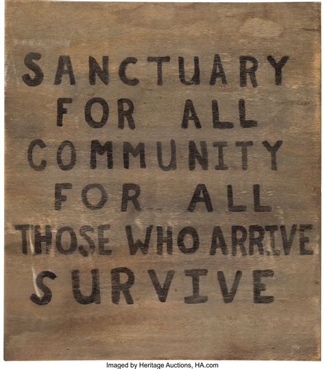 Terminus "SANCTUARY" Sign from The Walking Dead (AMC 2010-2022, | Lot ...