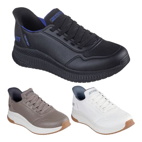 SKECHERS（スケッチャーズ） スニーカー スリップインズ ボブス スクワッド 4 ダイレクト ステップ メンズ 118424 Slip-ins BOBS SQUAD 4-DIRECT ...