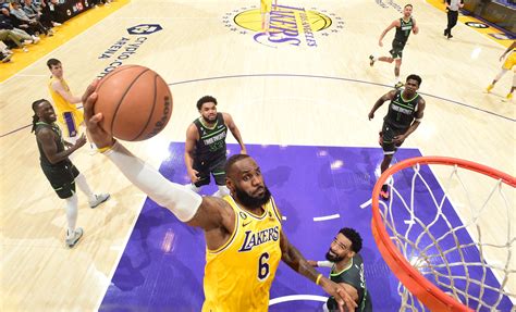LeBron James leads Lakers to OT win and No. 7 spot in West
