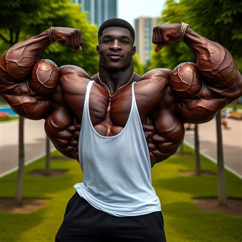 BBM = Big Black Muscle by AI-Muslephantasies on DeviantArt