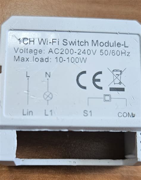 Tuya WiFi Switch Module-L without N (mk-wd2-002_V1.2) - no voltage on ...