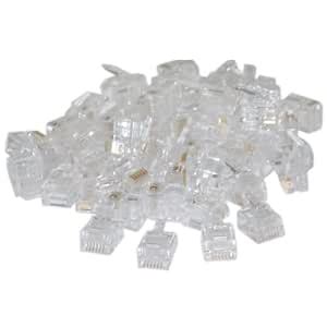 Offex OF-31D0-6P6CF Phone/Data RJ12 Crimp Connectors for Flat Cable ...