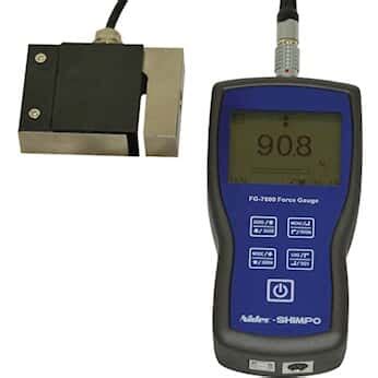 Shimpo Digital Force Gauge with S-Beam Load Cell; 450 lb Capacity from ...