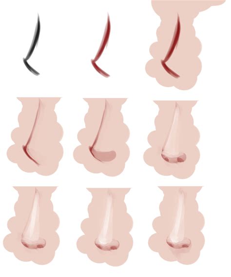 Anime Nose Drawing at GetDrawings | Free download