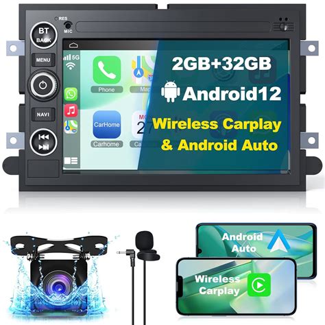 Android 12 Car Stereo for Ford F150/F250/F350 2004-2014 2G RAM+32G ROM ...