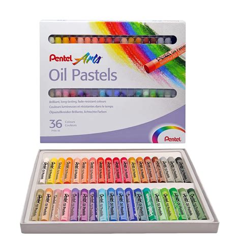 PENPHN36 - Pentel Arts Oil Pastels : Amazon.in: Home & Kitchen