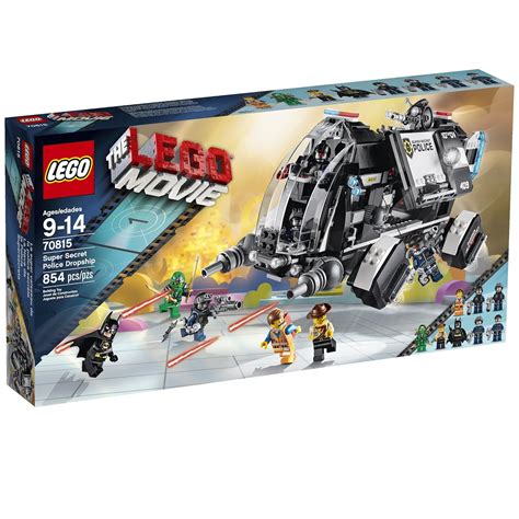 Buy LEGO Movie 70815 Super Secret Police Dropship Building Set Online ...