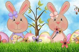 Image result for Spring Wallpaper Chicks and Bunnies