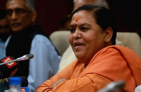Uma Bharti in Uttarakhand for meditation