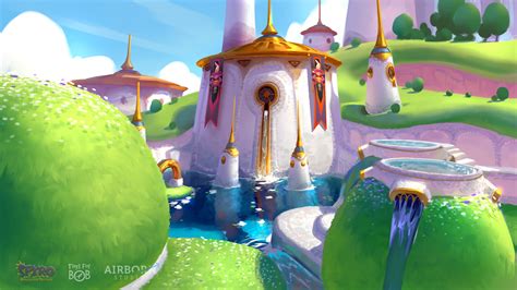 Airborn Studios - Spyro Reignited Trilogy - Summer Forest Concepts