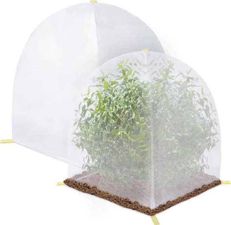 Amazon.com : 2 PACK Winter Plant Covers Freeze Protection Shrub Covers ...