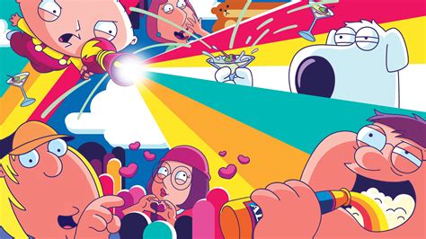 Family Guy Wallpaper 4K, Key Art, TV series, Cartoon