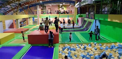 Sky Jumper Trampoline Park Pune: Tickets, timings, rides | BhuMe