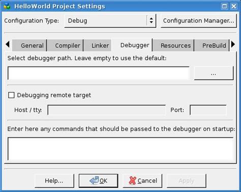 Image result for CMake CodeLite Project Settings