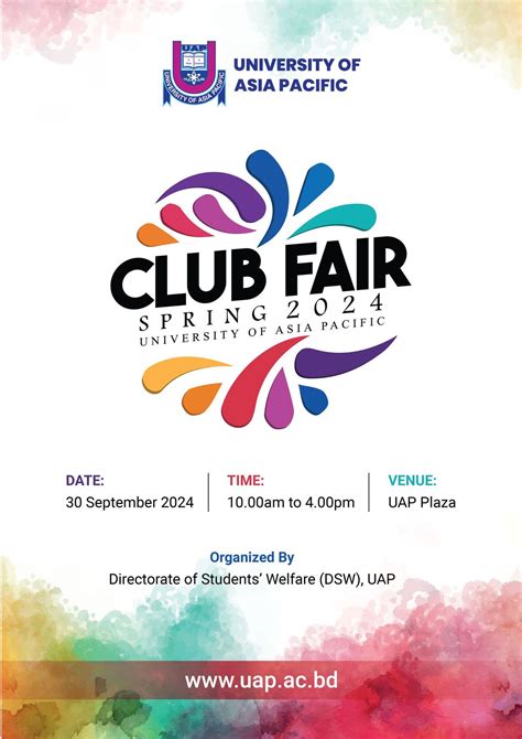 UAP Club Fair, Spring 2024 , 74/A, Green Road, 1205 Dhaka, Bangladesh ...