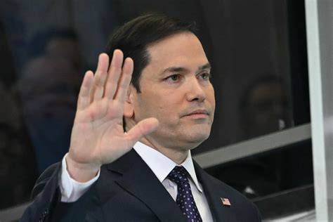 Marco Rubio is sworn in as US Secretary of State with a message in ...