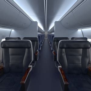 3D airplane interior Models for Your Projects | 3D Molier International ...