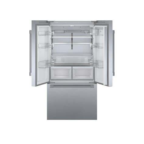 Bosch 800 Series Pro Handle 21-cu ft Counter-Depth French Door ...