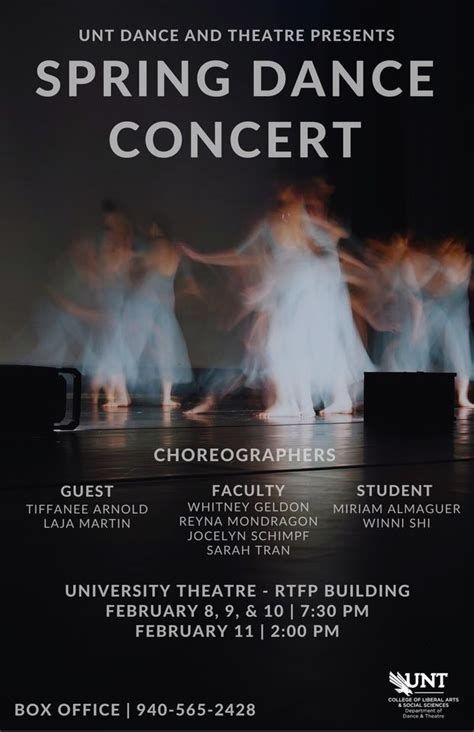 Spring Dance Concert 2024, Radio, TV, Film, & Performing Arts, Denton ...