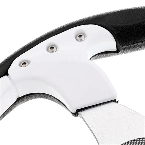 340mm Aluminum Alloy 3 Spoke 3/4 inch Boat Steering Wheel Marine Yacht ...