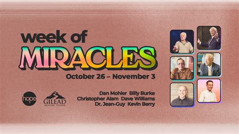 Week of Miracles 2024 - Mount Hope Church | Lansing, MI