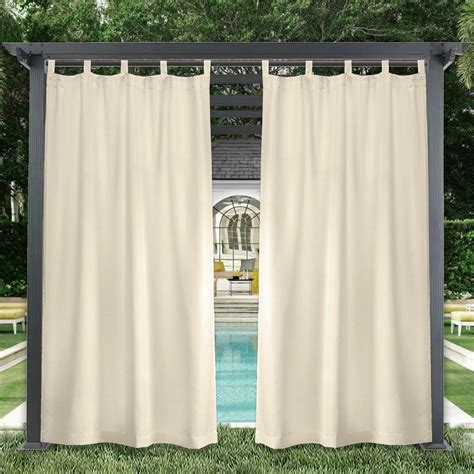 Windproof Waterproof Outdoor Curtains | Outdoor Waterproof Garden ...