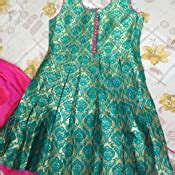 Buy Adiva® Girl's Brocade Patiala Set at Amazon.in