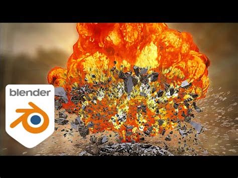 Blender 3.2 Explosion Tutorial 的图像结果