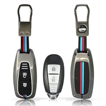 FEEL365 Metal Alloy key cover for Suzuki Baleno | Ciaz | Grand Vitara ...