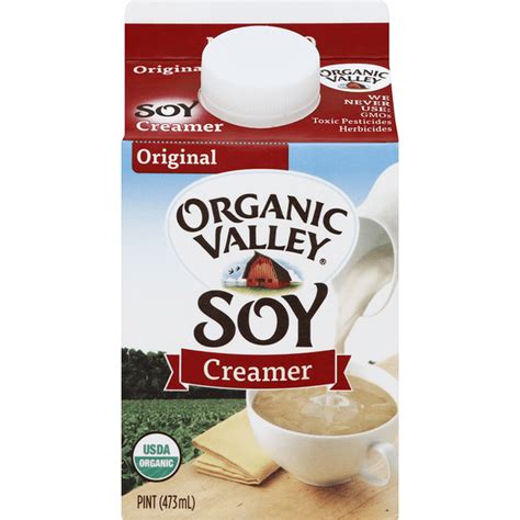 Organic Valley Creamer, Soy, Original (1 pt) Delivery or Pickup Near Me ...