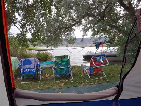 If you have a boat is it glamping? @Banks Lake, Washington. : r/camping