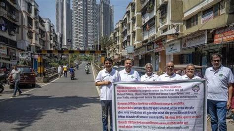 Mulund residents launch signature drive demanding road widening as ...