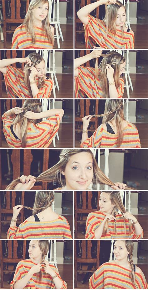 Boho Side Braid Tutorial 的图像结果