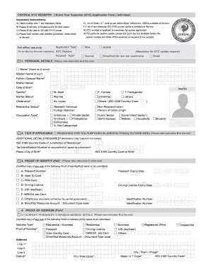 Fillable Online dataservice net CENTRAL KYC FORM IND - dataservice.net ...