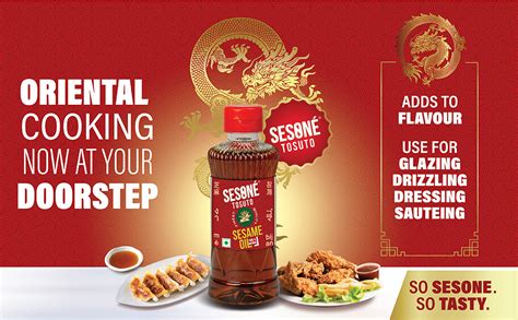Sesone Tosuto Premium Toasted Sesame Oil | 240ml Bottle | 100% Natural ...