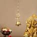 Buy Superfine Brass Hanging Peacock Temple Bell - 7.5 Inch with 20-Inch ...