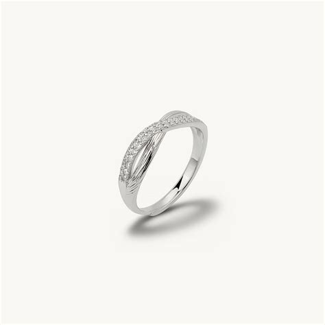 Interlace Spark 925 Sterling Silver Ring – PALMONAS