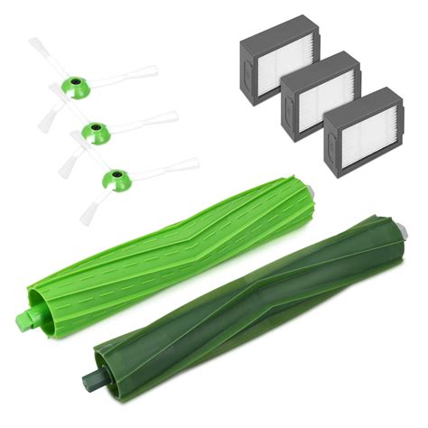 kwmobile Replacement Parts Compatible with Roomba - e5 / i7 / i7 ...