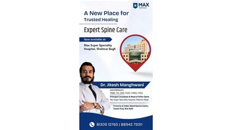 Transforming Spine Care in India: The Journey of Dr. Jitesh Manghwani ...