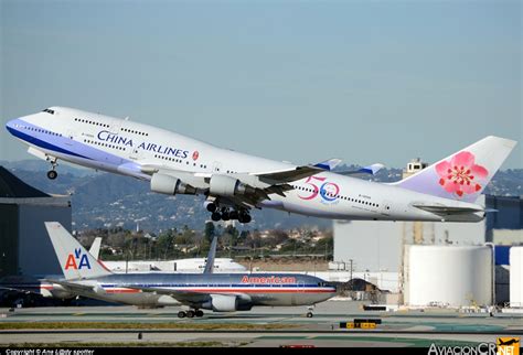 B-18208 B-18208 China Airlines "50th" | Boeing 747-409 (cn 2… | Flickr
