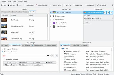 Batch Queue 的图像结果