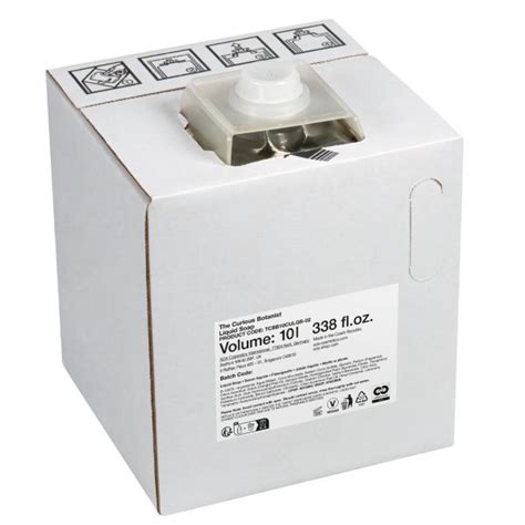 THE CURIOUS BOTANIST - Revitalizing Liquid Soap, Refill Canister, 10 Liters