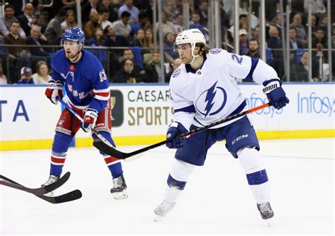 Tampa Bay Lightning vs New York Rangers projected lineups, NHL starting ...