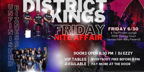 Friday Nite Affair f. District Kings & Unfinished Bizness, 9200 Alaking ...