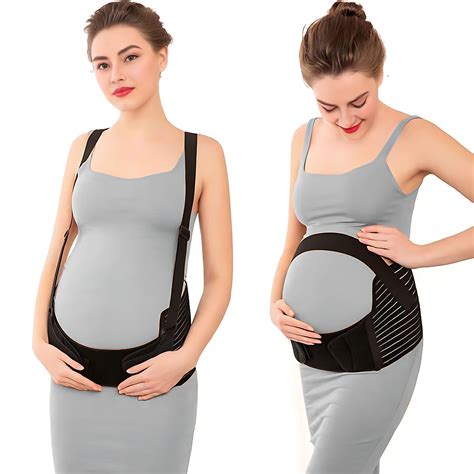Petyoung Pregnancy Belly Band,Machine Washable Maternity Belt ...